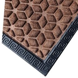 Anti Slip Square Door Mat (40 X 60 Cm,Vevo Drive)