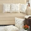 Gold Foil Fur Cushion Covers Set of 5pc 16x16